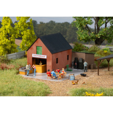 Magasin agricole, poissonnerie - Auhagen 11475 - HO 1/87