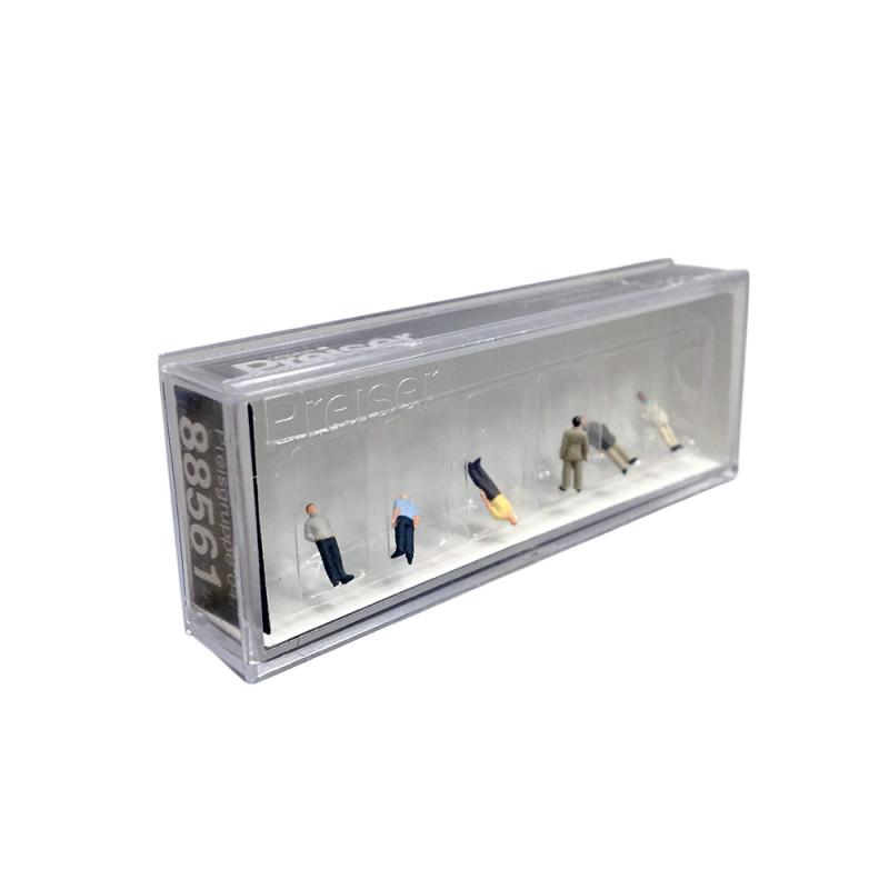 6 Hommes debout - PREISER 88561 - Z 1/220