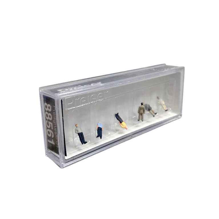 6 Hommes debout - PREISER 88561 - Z 1/220