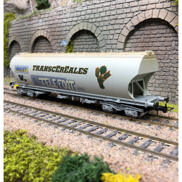 Wagon trémie SNCF Millet "Telefoot", Ep. VI - JOUEF HJ6282 - HO 1/87