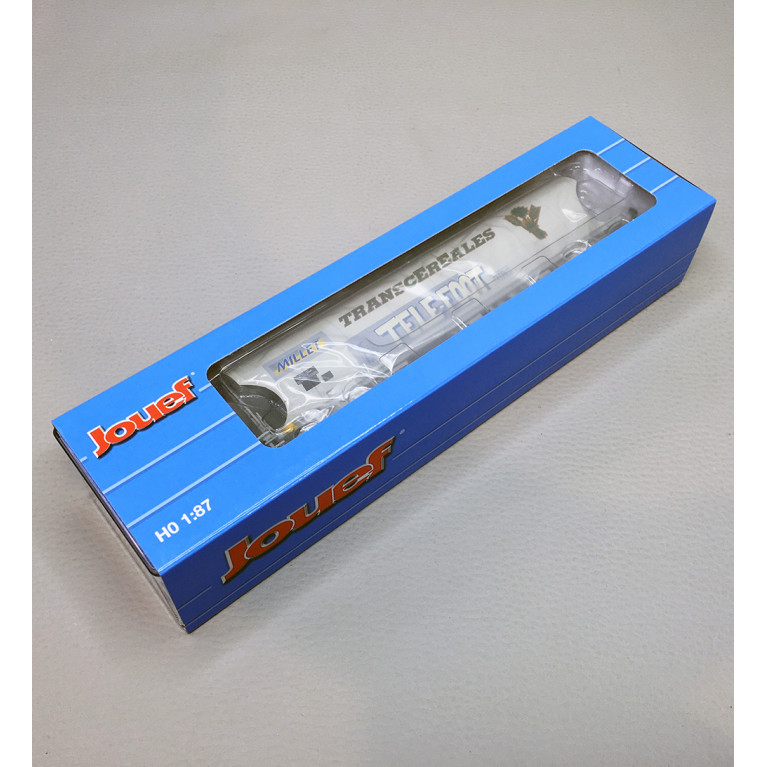 Wagon trémie SNCF Millet "Telefoot", Ep. VI - JOUEF HJ6282 - HO 1/87