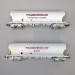 2 wagons trémies "Transfesa-France" et "SATI", Ep. IV - JOUEF HJ6280 - HO 1/87