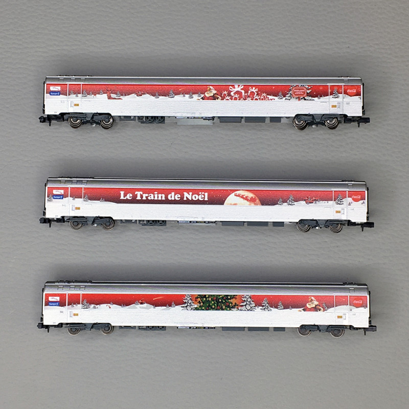 3 voitures Coca-Cola "Train de Noël" 2010, Ep. VI - ARNOLD HN4473 - N 1/160