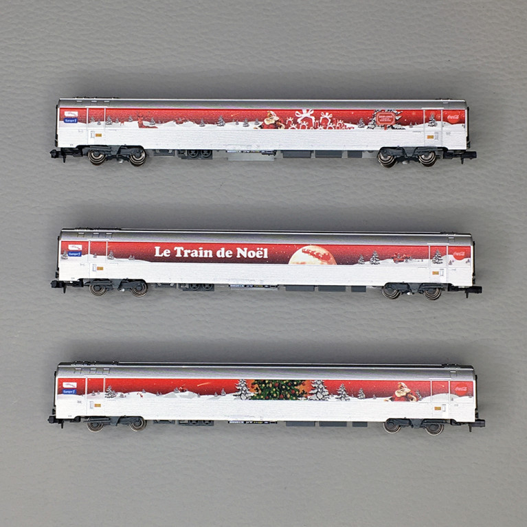 3 voitures Coca-Cola "Train de Noël" 2010, Ep. VI - ARNOLD HN4473 - N 1/160