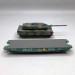 Wagon plat Rlmmps et char de combat Leopard 2A6, DB AG, Ep. VI - MARKLIN 48871 - HO 1/87