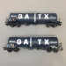 6 wagons-citernes Zans GATX Rail, Ep. VI - MARKLIN 47546 - HO 1/87