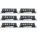 6 wagons-citernes Zans GATX Rail, Ep. VI - MARKLIN 47546 - HO 1/87