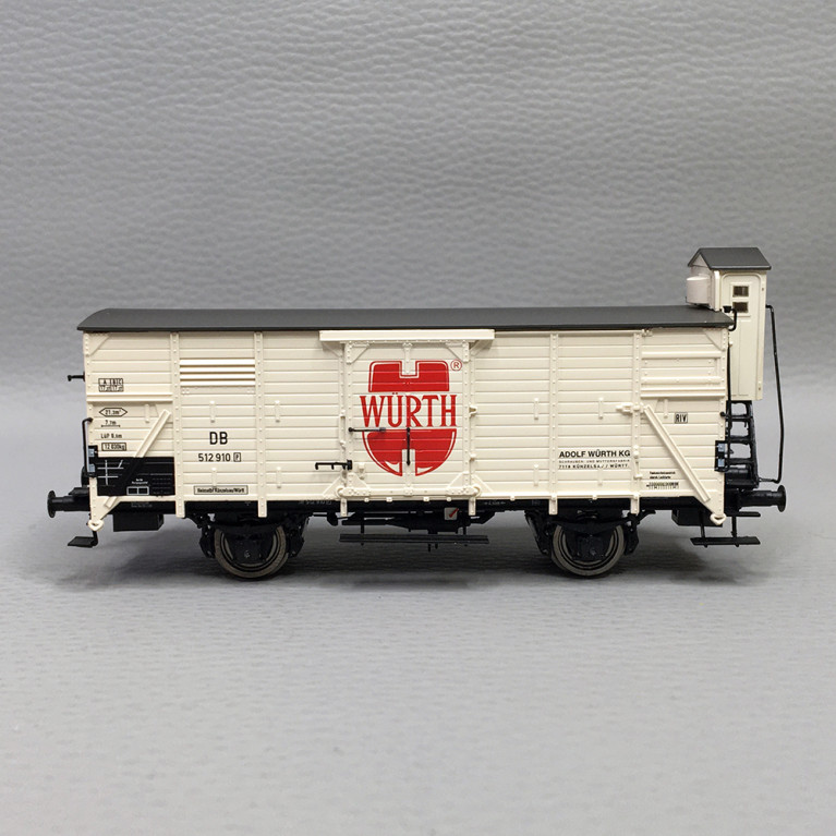 Wagon couvert G10 "Würth" DB, Ep. III - BRAWA 50954 - HO 1/87