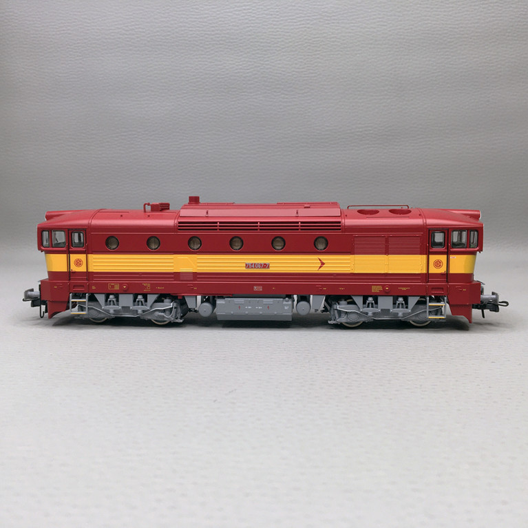 Locomotive diesel 754 067-7, CSD/CD, Ep. IV/V - ROCO 7310055 - HO 1/87