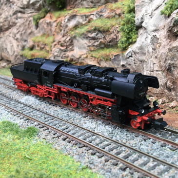 Locomotive à vapeur classe 52.80, DR, Digital Son, Ep. IV - MINITRIX 16521 - N 1/160