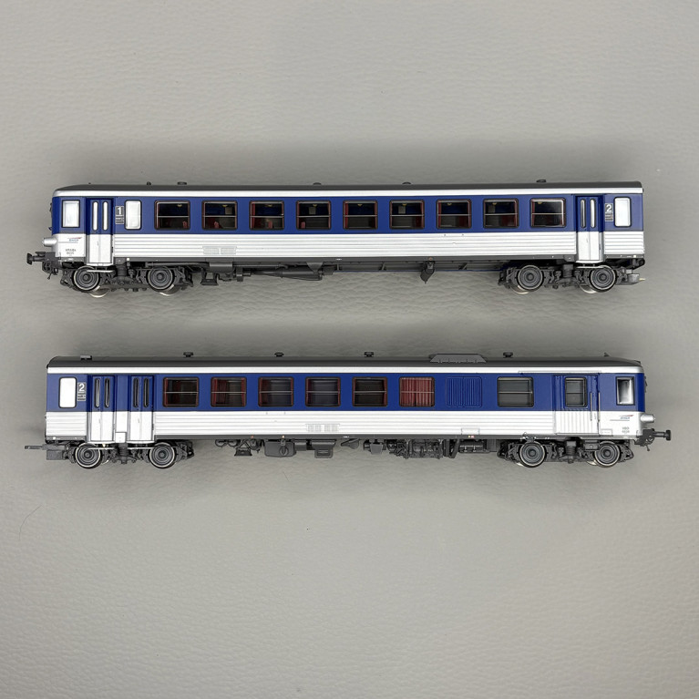 Autorail EAD X4638 + XR8650, TER, Nevers, Sncf, Ep. V - LSMODELS 11532 - HO 1/87