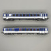 Autorail EAD X4638 + XR8650, TER, Nevers, Sncf, Ep. V - LSMODELS 11532 - HO 1/87