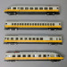 Unité multiple, 4 élements 403/404 Lufthansa Airport Express, Bw Hamm, DB, Ep. IV/V - LSMODELS 16005 - HO 1/87