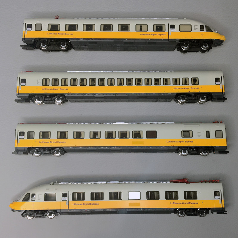 Unité multiple, 4 élements 403/404 Lufthansa Airport Express, Bw Hamm, DB, Ep. IV/V - LSMODELS 16005 - HO 1/87