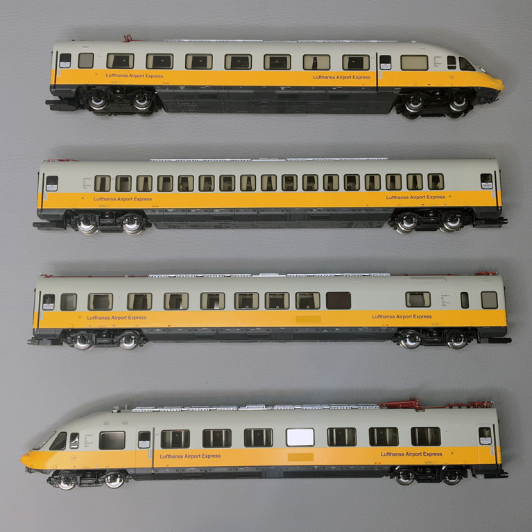 Unité multiple, 4 élements 403/404 Lufthansa Airport Express, Bw Hamm, DB, Ep. IV/V - LSMODELS 16005 - HO 1/87