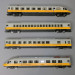 Unité multiple, 4 élements 403/404 Lufthansa Airport Express, Bw Hamm, DB, Ep. IV/V - LSMODELS 16005 - HO 1/87