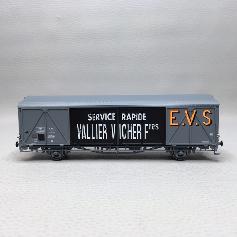 Wagon EVS "Vallier Vichier" gris, IK, SNCF, Ep. III - LSMODELS 30687 - HO 1/87