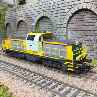 Locomotive Piko 95175 - BB 67412 SNCF Livrée INFRA - HO (1/87) - Époque VI
