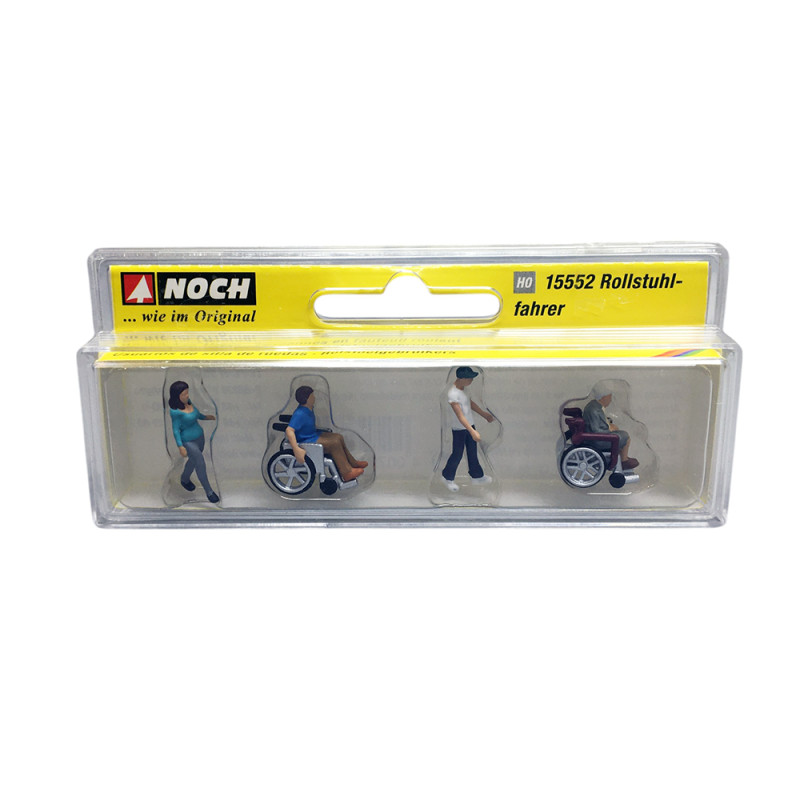 Personnes en fauteuil roulant - NOCH 15552 - HO 1/87
