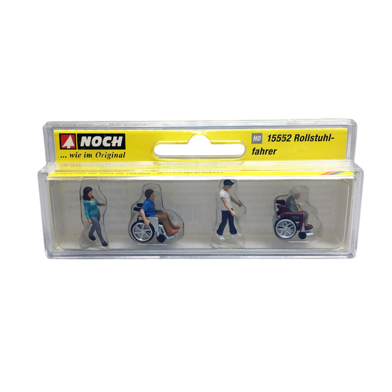 Personnes en fauteuil roulant - NOCH 15552 - HO 1/87
