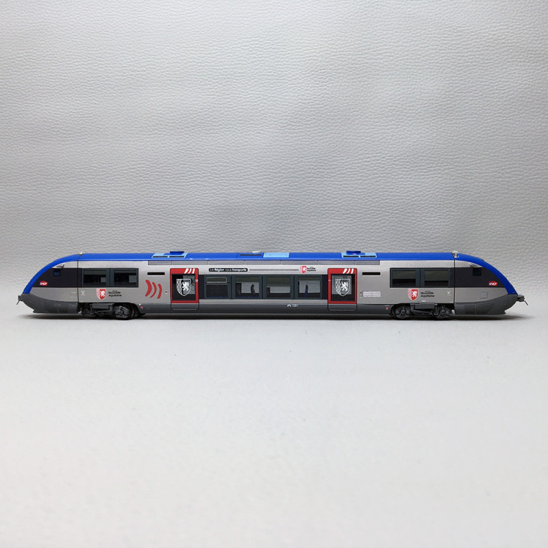 Autorail diesel série X 73500 "Nouvelle Aquitaine", SNCF, Ep. VI - JOUEF HJ2438 - HO 1/87