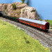 3 voitures voyageursOSJD "Spree-Alpen-Express", DR, Ep. IV - ARNOLD HN4424 - N 1/160