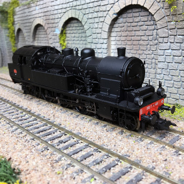 Locomotive à vapeur T18, 232 TC 421, SNCF, Ep. III - ESU 31186 - HO 1/87