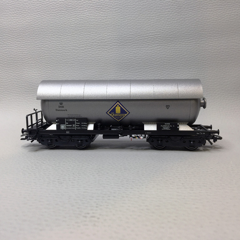 wagon-citerne à gaz, DSB, Ep. III - MARKLIN 46464 - HO 1/87