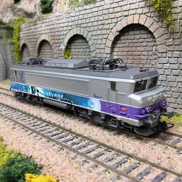 Locomotive BB 7248R, Dijon, Sncf, Ep VI - LSMODELS 11203 - HO 1/87