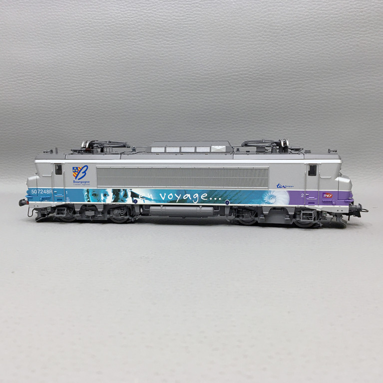 Locomotive BB 7248R, Dijon, Sncf, Ep VI - LSMODELS 11203 - HO 1/87