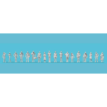 18 Passants - PREISER 80993 - Z 1/220