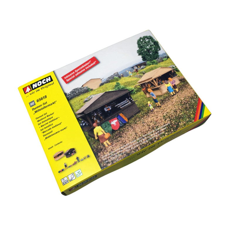 Marché médiéval - NOCH 65618 - HO 1/87