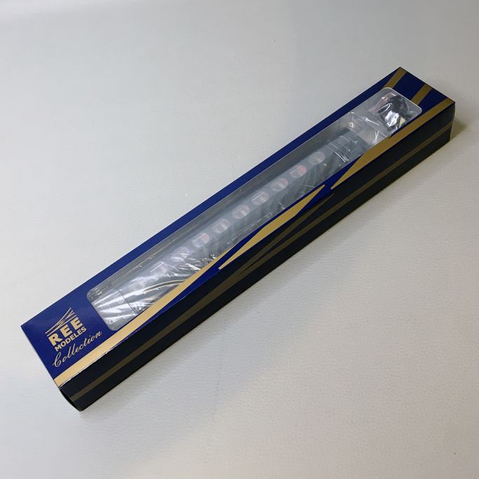 Voiture allégée état B10, "Saucisson", SNCF, Ep. III - REE VB472 - HO 1/87