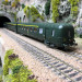 3 voitures allégées état, A8 + B10 + B6d, "Saucisson", SNCF, Ep. IV - REE VB474 - HO 1/87