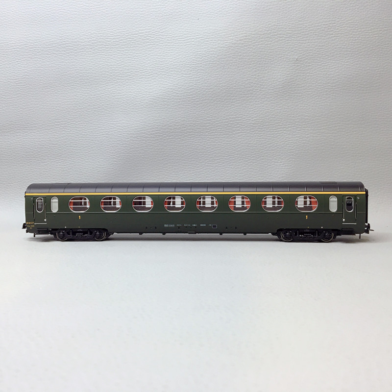 Voiture allégée état A8, "Saucisson", SNCF, Ep. III - REE VB471 - HO 1/87