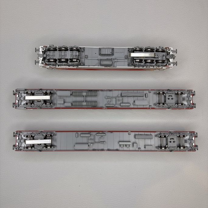 Coffret grand confort SNCF "Capitole", 3R AC, Digital Son, Ep. IV - LSMODELS 11503S - HO 1/87