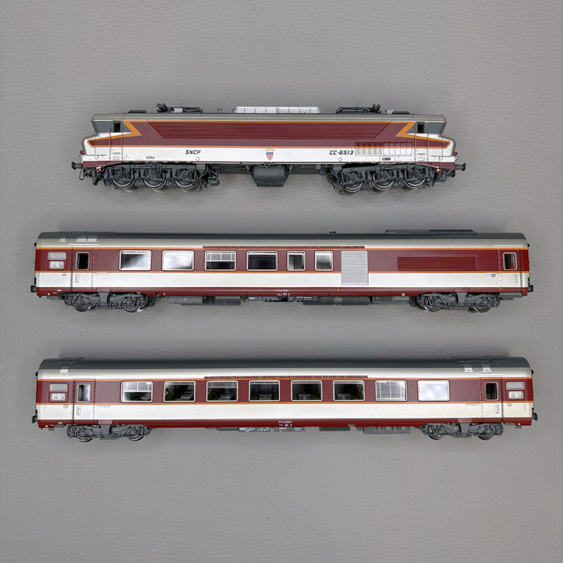Coffret grand confort SNCF "Capitole", Ep. IV - LSMODELS 11003 - HO 1/87