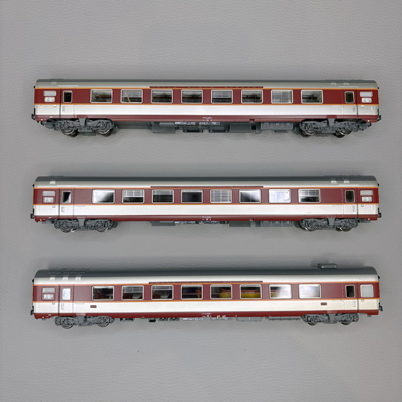 Voitures grand confort SNCF "Capitole", Ep. IV - LSMODELS 40082DC - HO 1/87
