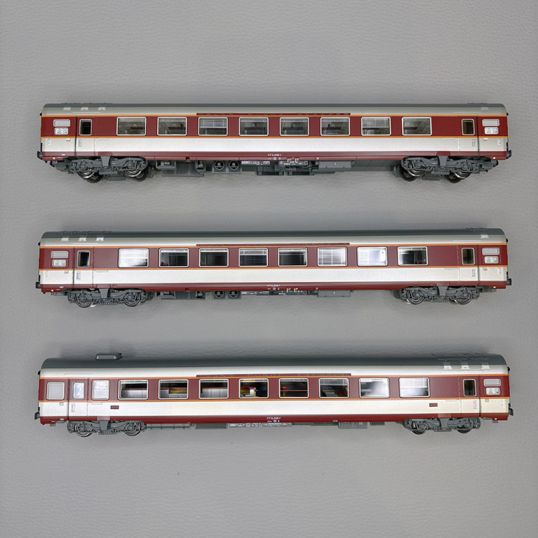 Voitures grand confort SNCF "Capitole", Ep. IV - LSMODELS 40082DC - HO 1/87