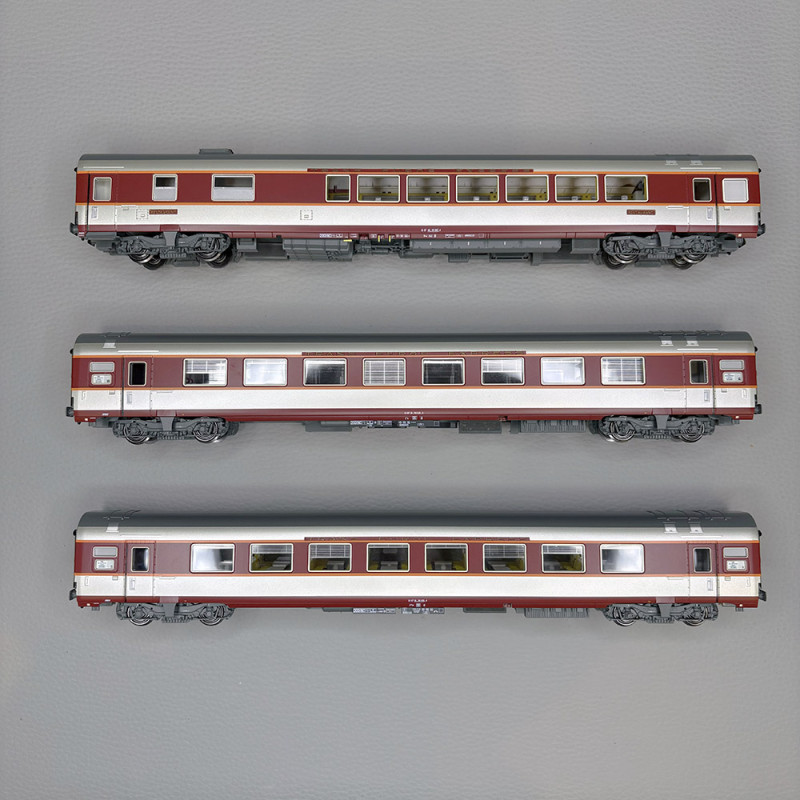 Voitures grand confort SNCF "Capitole", Ep. IV - LSMODELS 40083DC - HO 1/87
