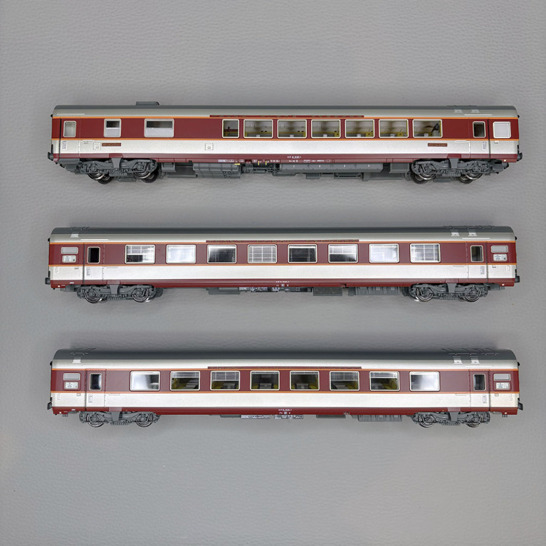 Voitures grand confort SNCF "Capitole", Ep. IV - LSMODELS 40083DC - HO 1/87