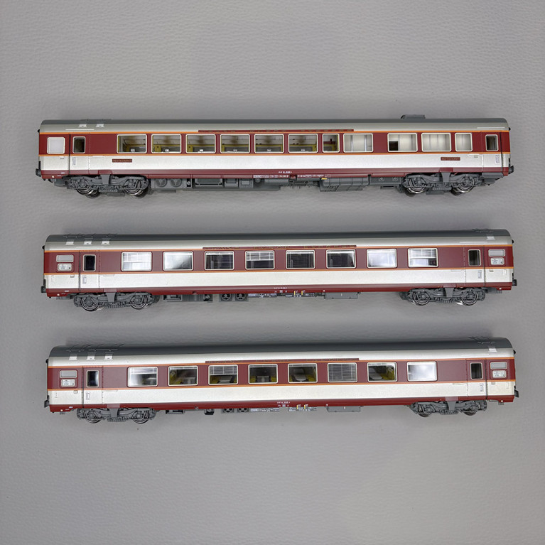 Voitures grand confort SNCF "Capitole", Ep. IV - LSMODELS 40083DC - HO 1/87