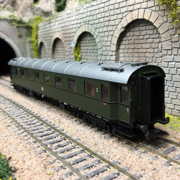 Voiture Voyageurs type B4uwe, DB, Ep. III - Marklin 42500 - HO 1/87