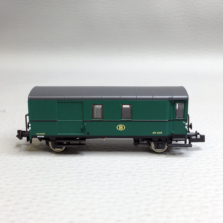 Wagon à bagages train de marchandises, SNCB, Ep. III - FLEISCHMANN 830156 - N 1/160