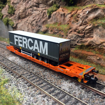 Wagon-poche type Sdgnss/T5, Wascosa/Fercam, Ep. V/VI - FLEISCHMANN 6660040
