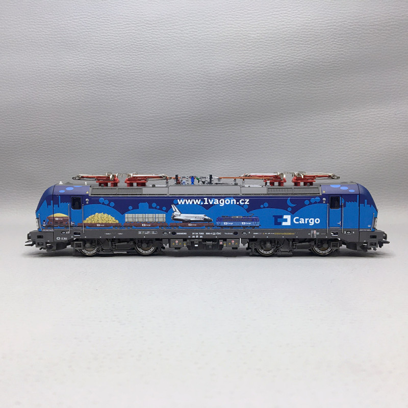 Locomotive électrique série 383, CD Cargo, Digital son, Ep. VI - MARKLIN 39333 - Ho 1/87