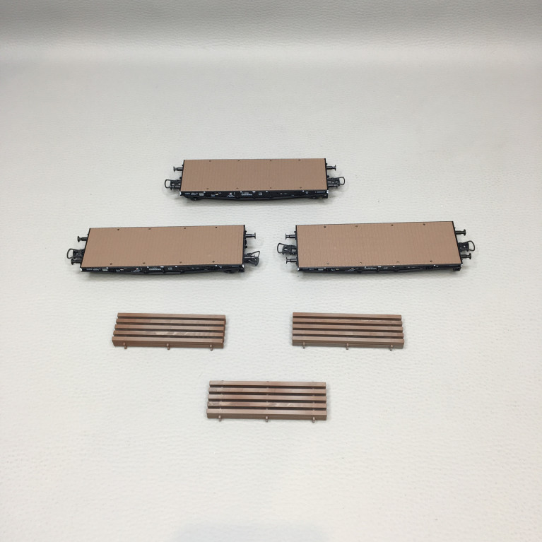 3 wagons robustes, NS, Ep. III - ROCO 6600016 - HO 1/87