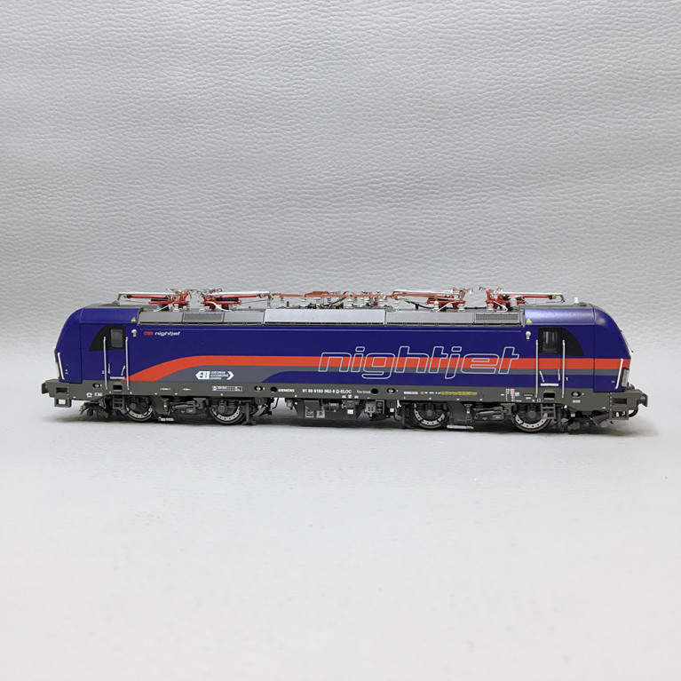 Locomotive électrique Siemens Vectron MS, OBB/ELL, nightjet Ep. VI - LSMODELS 17414 - HO 1/87