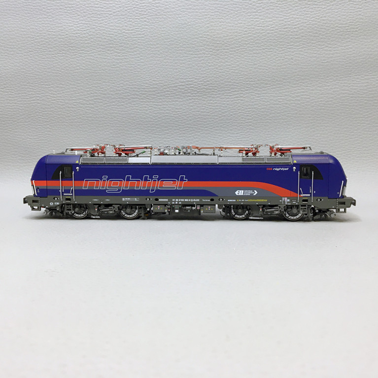 Locomotive électrique Siemens Vectron MS, OBB/ELL, nightjet Ep. VI - LSMODELS 17414 - HO 1/87