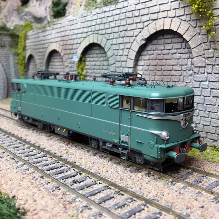 Locomotive électrique BB 16020 La Chapelle, SNCF, 3R AC, Ep.IV - REE MB-206SAC - HO 1/87